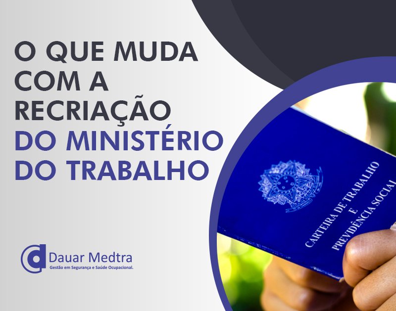 recriacao do ministerio do trabalho